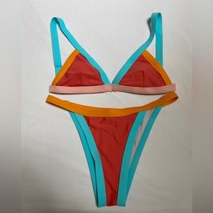 Color Block Bikini